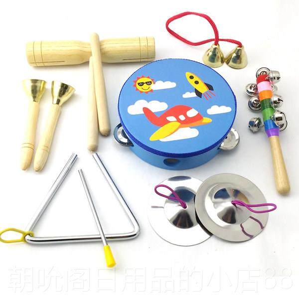 高档包邮木奥尔夫儿童打乐击具器套合装组婴幼儿早教教音乐器材手,玩具/童车/益智/积木/模型,打击乐器,淘宝优惠券,粉丝福利购,淘宝优惠卷