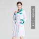 薄短药袖 女冬药房医生白大夏季 房美容院大号褂 季 高档护士制服长袖