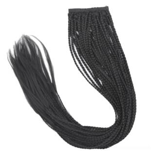 高档[后雨山假发片刘海抓夹集]须古风汉服挽发披发片泡合泡水鬓高