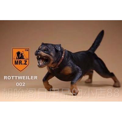 高档JXK 1/6罗威动纳兵犬模型警犬人仿真创物狗潮玩意周边摆件手