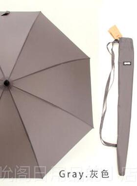 高档APRAC务HASE加大纤全碳超强抗台风长柄雨伞男女商直柄伞素色