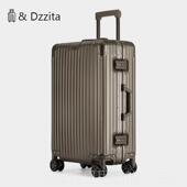 高档行李箱20英寸全铝3合金24女推车箱20k方向8盘登机箱0英镁寸大