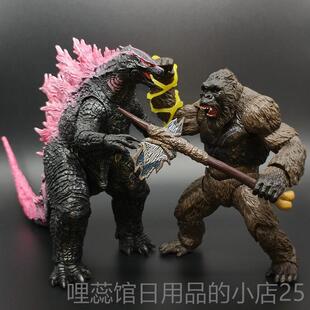 高档真莲哥斯拉玩具201办9手模型Gdzilla可动机械怪兽之王摆件NEC