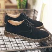 真英伦男士 男鞋 休闲鞋 皮工装 正品 鞋 马丁低帮情侣反绒皮鞋 小潮码 子