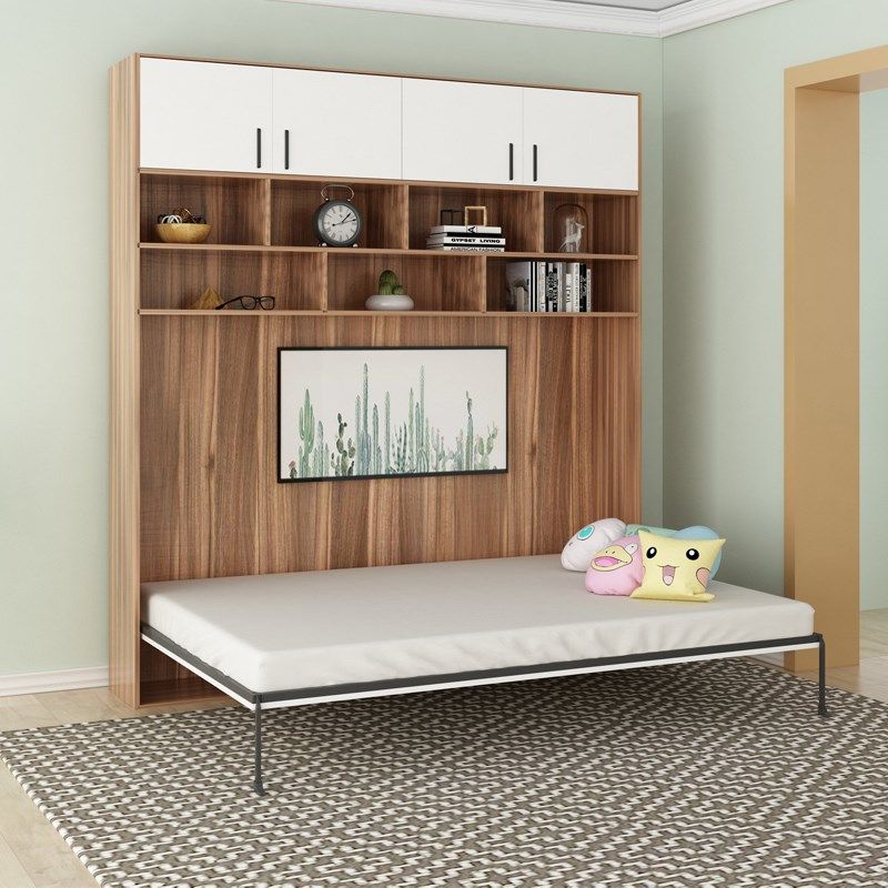 隐形床折叠床家用卧室可折叠床多功能小户型隐藏衣柜壁床五金配件,住宅家具,可折叠床,淘宝优惠券,粉丝福利购,淘宝优惠卷