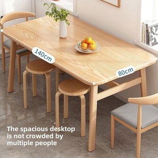 豪华餐桌和椅子组 餐桌可访问 斯堪 纳维亚家庭小公寓餐桌简单