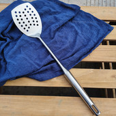 304不锈钢漏铲炒铲煎铲家用铲子平底锅平铲锅铲煎蛋煎饼长柄