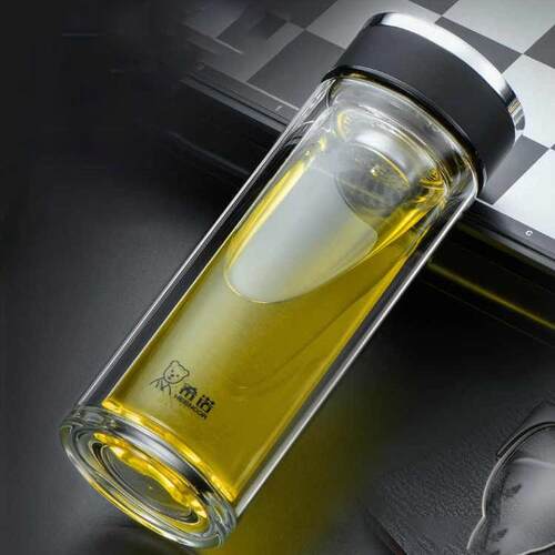 希诺双层玻璃杯隔热防烫透明耐高温简约商务送礼XN-7017/XN-7018