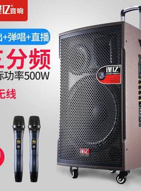 谨亿DP860户外网红直播返听音响双无线专业K歌内录乐器弹唱音箱