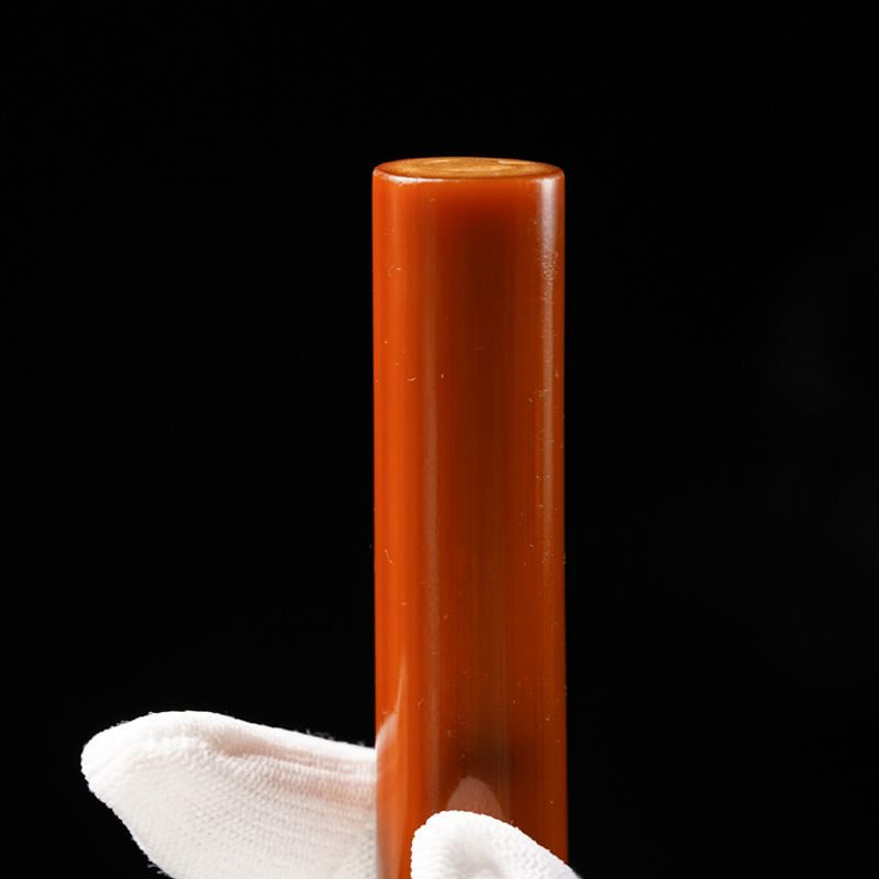 实心竹玉竹手把件文玩竹子把玩件精磨竹雕挂件实心竹把件玉化竹子