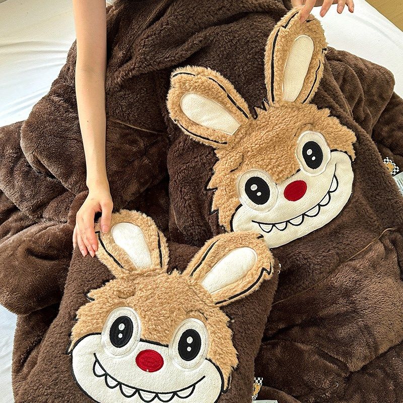 抱枕被子两用加厚办公室折叠午睡枕头毯子二合一卡通汽车靠枕车载,居家布艺,抱枕被,淘宝优惠券,粉丝福利购,淘宝优惠卷