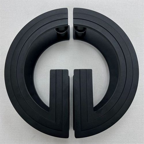 玻璃门拉手大门简约中式扶手半圆形古铜雕刻镂空木门把手黑色现货