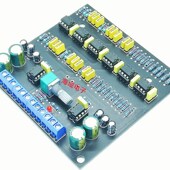 分频板成品套件5532 电子分频器 前级电子二分频器 高低音分频器