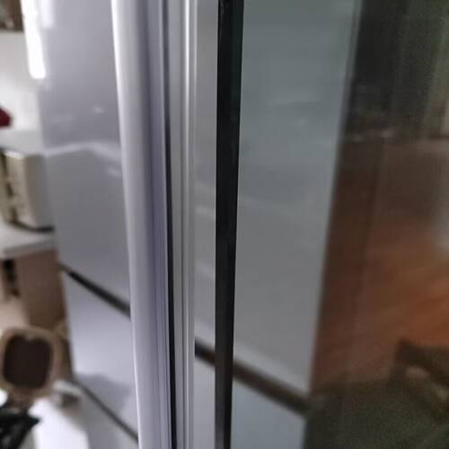 淋浴房挡水磁吸胶条无框阳台窗缝防风防撞封边条浴室玻璃门密封条
