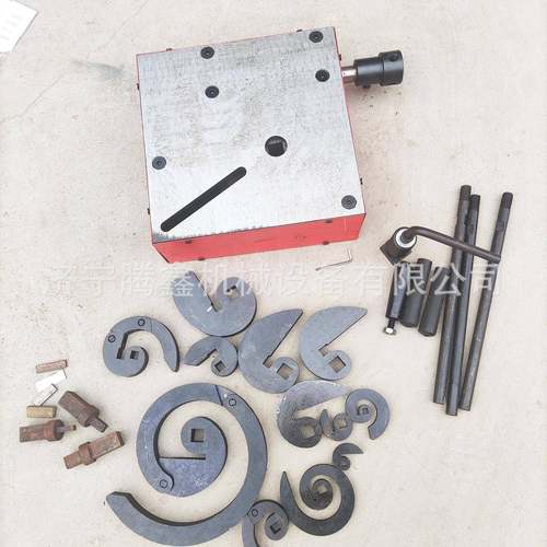 手摇铁艺花架设备弯C S P型 手动弯花折弯机 大门栅Y栏弯花加工机