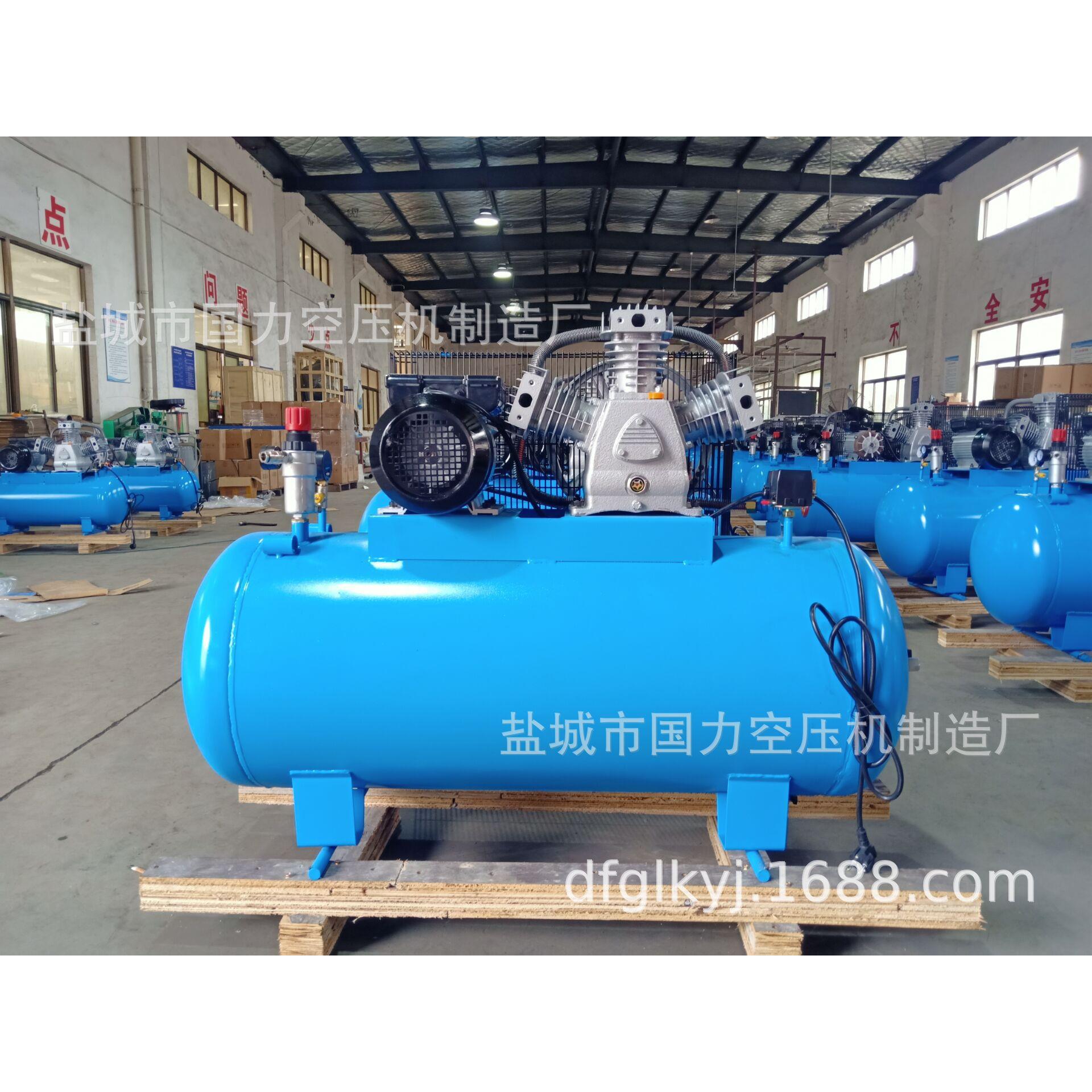 厂家直销LKM3065-200L-2.6KW单相空气压缩机活塞机皮带机整机机头