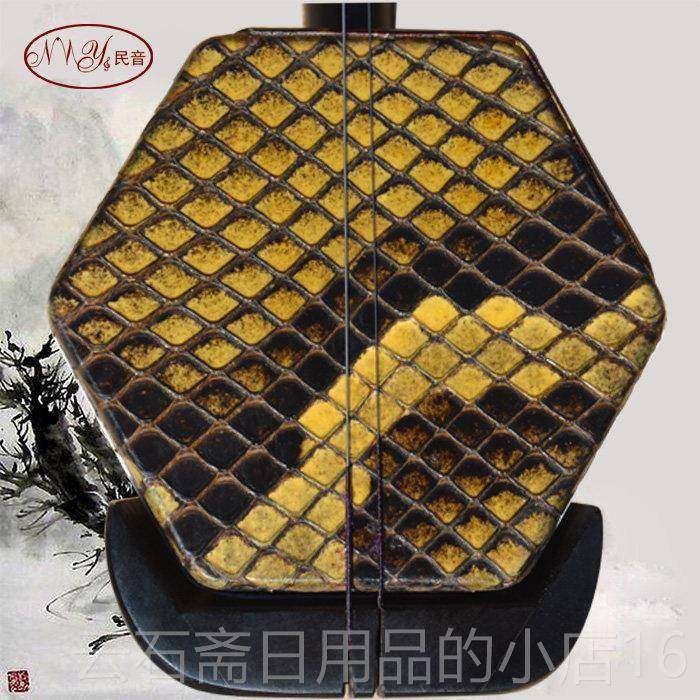 高档二胡乐器演奏学二直胡黑檀老料二胡厂销包家邮送二胡配初件