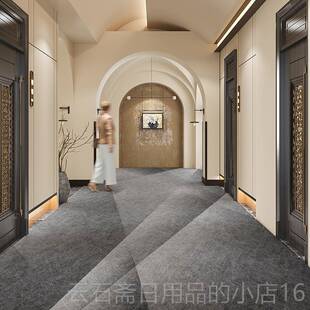 高档酒店定走廊入地毯垫通道口门防滑酒店地制加厚全地垫