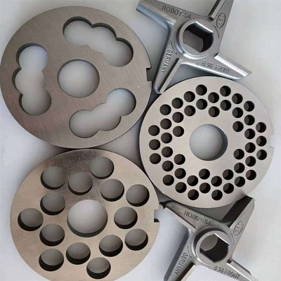 原装进口绞肉刀绞刀网板孔板刀片绞肉机配件天烨志伟明君昊鹰通用