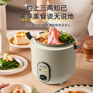 小型电饭锅2人新k款 迷你电饭煲多功能2L宿舍煮饭锅家用1到3人