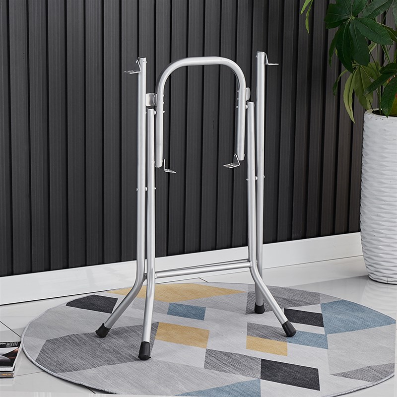 折叠桌子腿脚架折叠桌架圆桌架子可折叠铁艺桌腿支架桌子支架脚腿