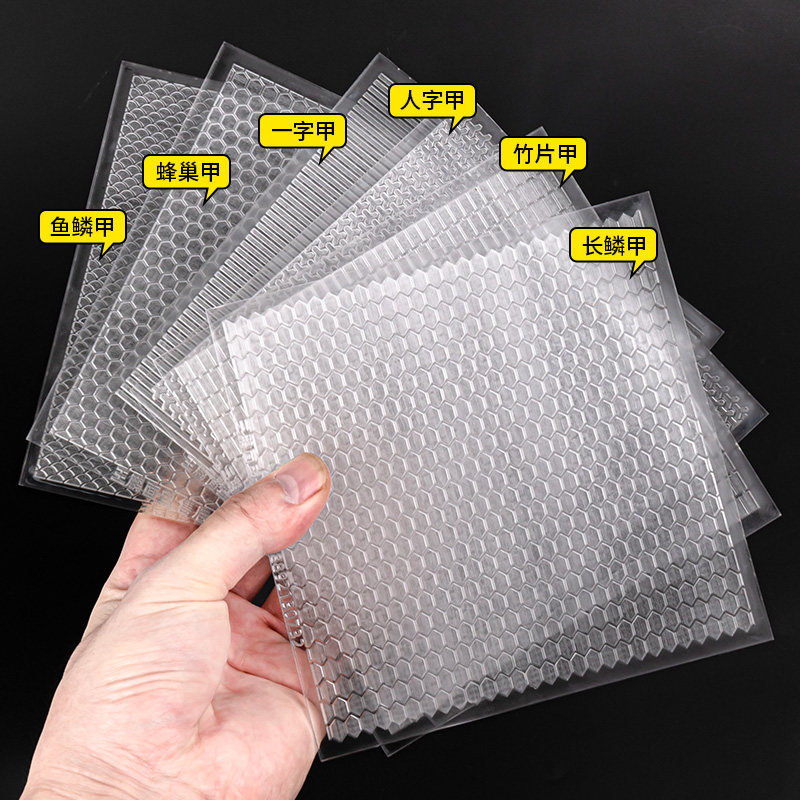 压克力精雕盔甲武将铠甲激光雕刻麪塑泥人软陶粘土衣纹模具手工