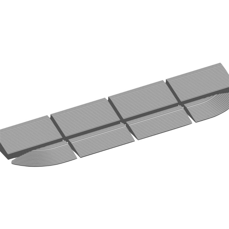 适用室内扫地机器人门槛条爬坡垫台阶斜坡垫加高款软塑料