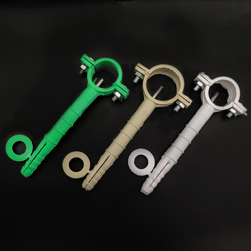 水管吊卡加长2032丝立卡管卡螺丝管托卡PPR管卡膨胀吊卡