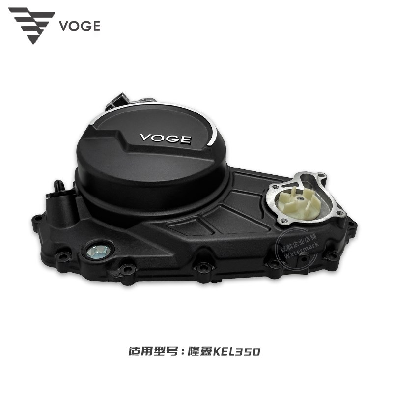 隆鑫LX300-9无极3C KEL3发动机右边盖线圈盖离合边盖总成