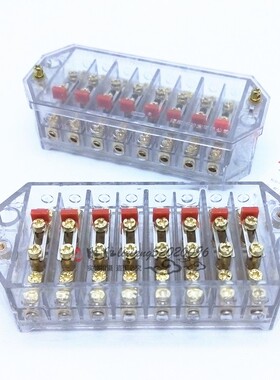 海燕  FJ6/HYL八进八出电能计量联合接线盒 1进1出过度分透明线盒