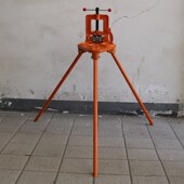 支架台虎钳三脚架管子压力钳子龙门钳夹 管子台虎钳手动 重型2