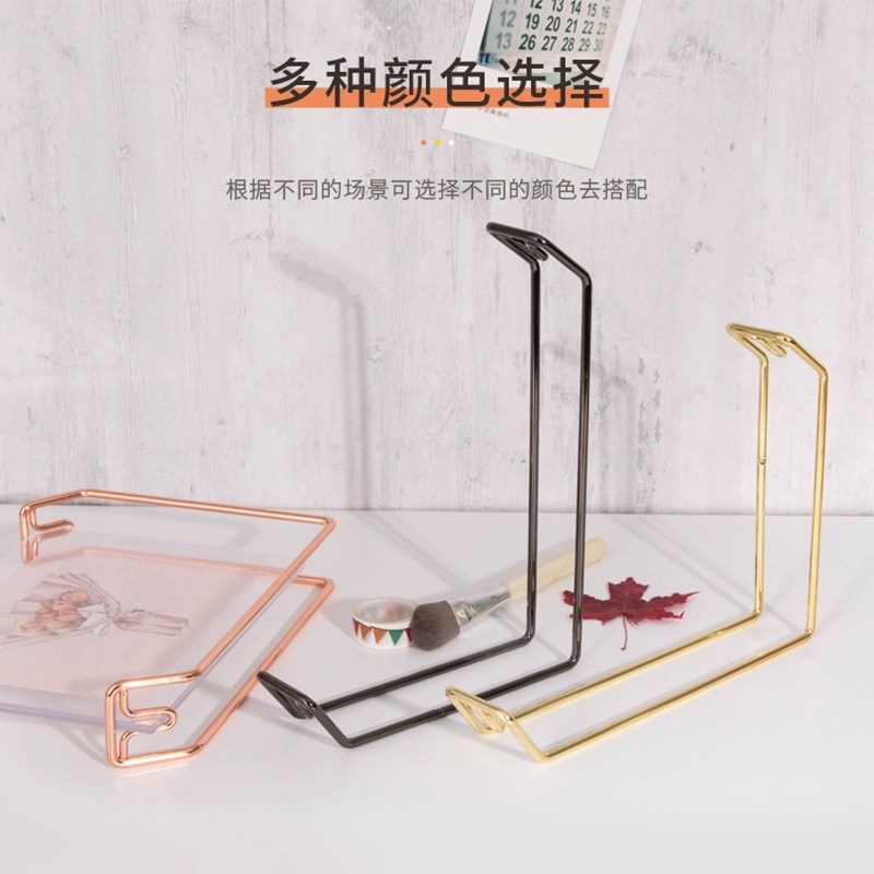 理发店发廊价目表展示牌美发价格表定制高档摆台金属台卡设计制作