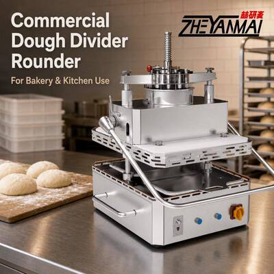 台式分块滚圆机 面团克重可调 分割搓圆机 Dough Divider Rounder