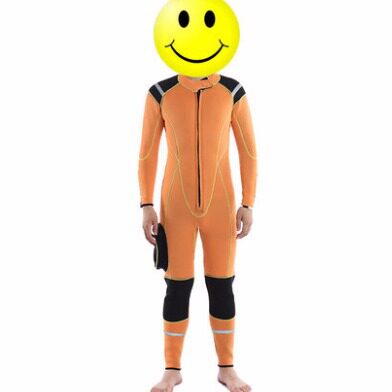 连体长袖水域救援服连体湿式救援服救生衣柔软透气水域救援服