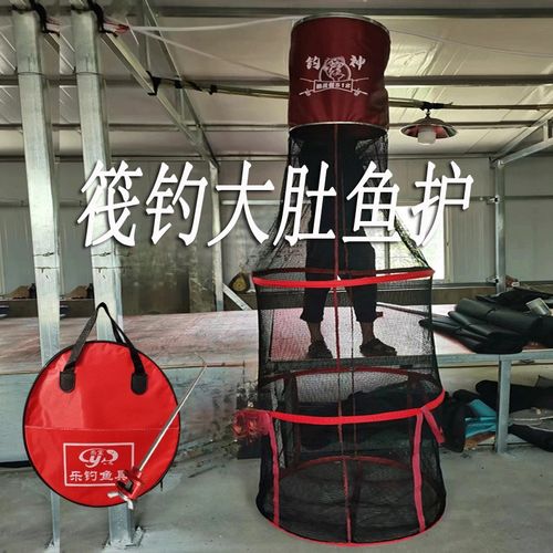 鱼护野钓专业网兜黑坑筏钓大物大肚渔护不伤鱼加厚纳米软钢丝超大
