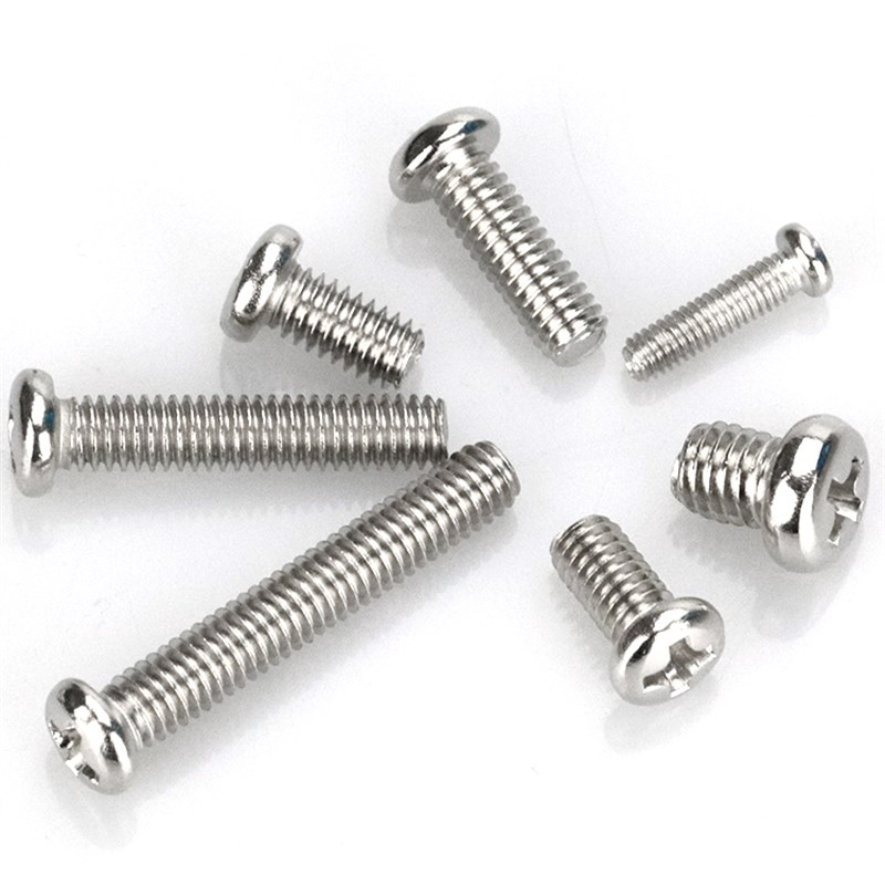 镀镍圆头螺丝钉盘头机牙螺钉M*x5xx8x10xx1x18x20xx30-5