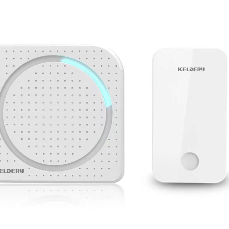 无线门铃家用超远距离免插电智能电子自发电叮咚门铃呼叫入门铃铛