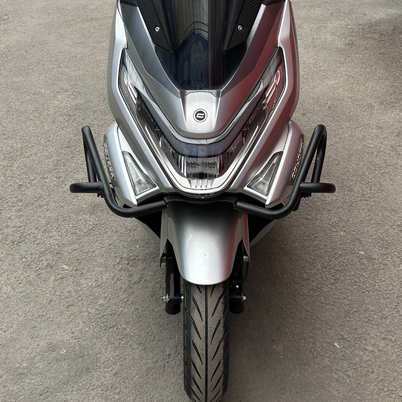 适合春风1SC碳钢保险杠护杠排气管侧杠CF1T-31后尾架配件