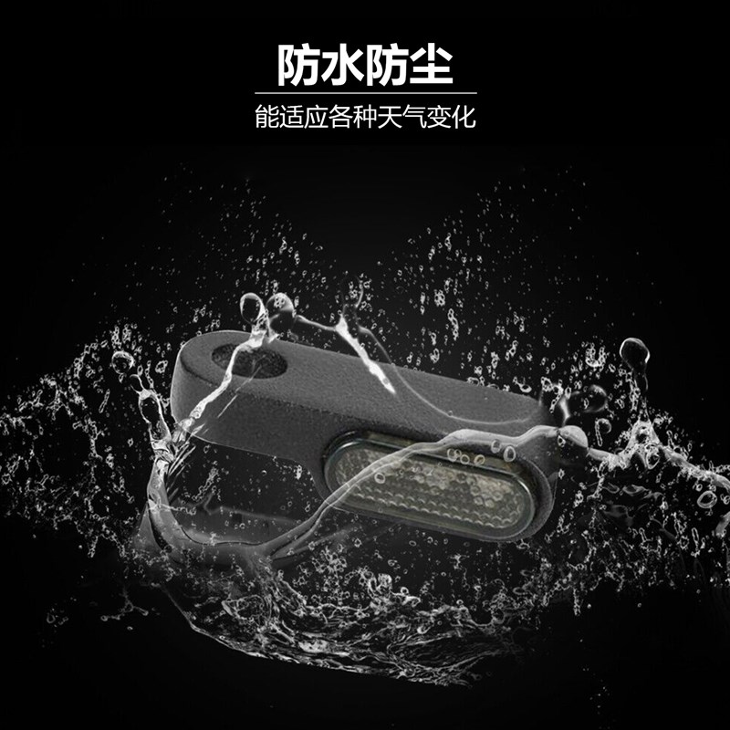 哈雷883 00 8 7街霸肥仔突破者路王改装车把迷你LED转向灯