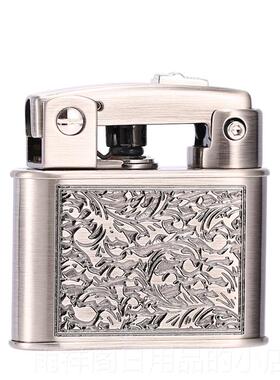 正品日本王子煤油打火老机自动火P式磕头虫RINCE太子个性砂打轮打