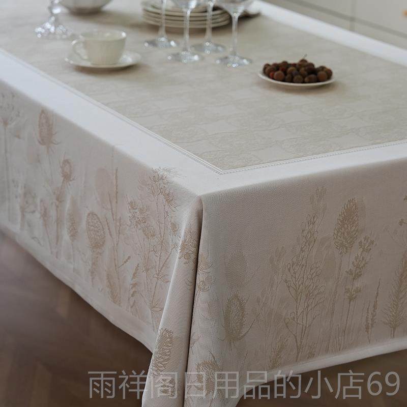 正品e级kelund美式高感布长方欧式氛形围感餐桌布客桌厅茶几盖布