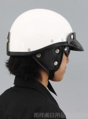 正品日本复刻早 期BUCO复古半g 阿美咔叽头盔 Vintae盔风格 夏季