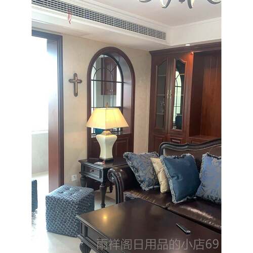 正品灯出口美国utter瓷陶瓷台灯陶美式乡村裂纹台灯客厅台床头灯