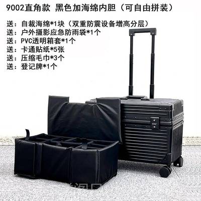 正品上盖相机行李箱拉箱小女型轻便箱子单摄影箱器材拉杆箱反翻相