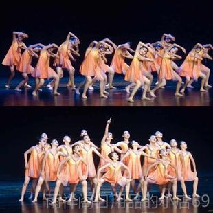 正品桃李杯旦沐光而舞蹈服装中小裙学生合唱服儿童行元演出服现代