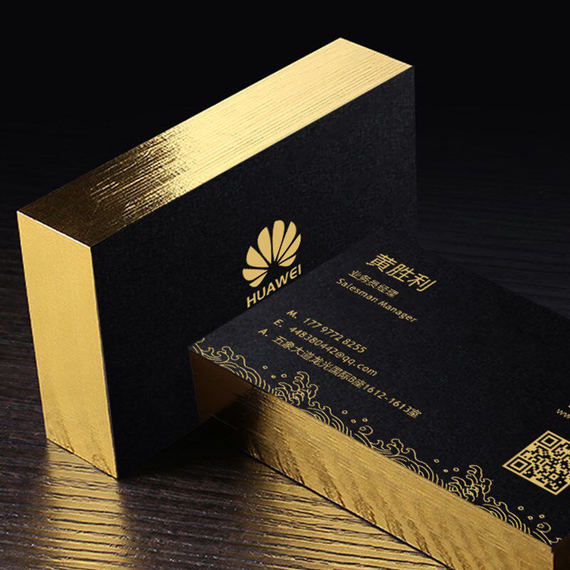 名片定制制作订做高档商务创意烫金名片贺卡明信片邀请函优惠券