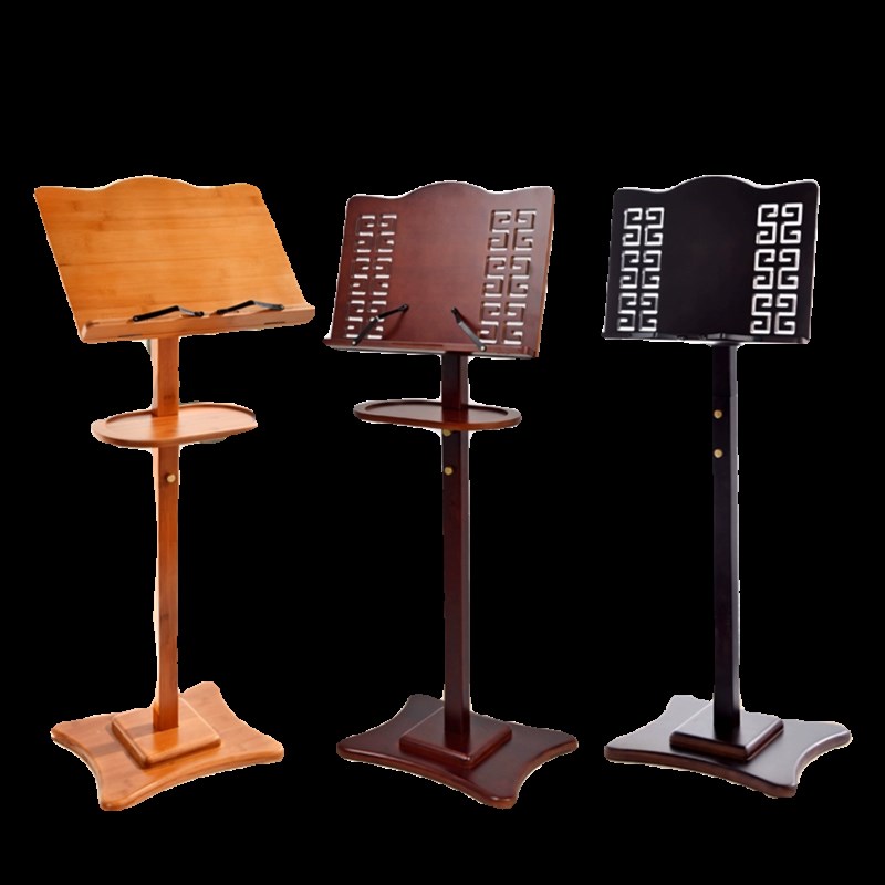 落地阅读支架可升降琴谱架乐谱架儿童站着看书支架早读晨读诵经架