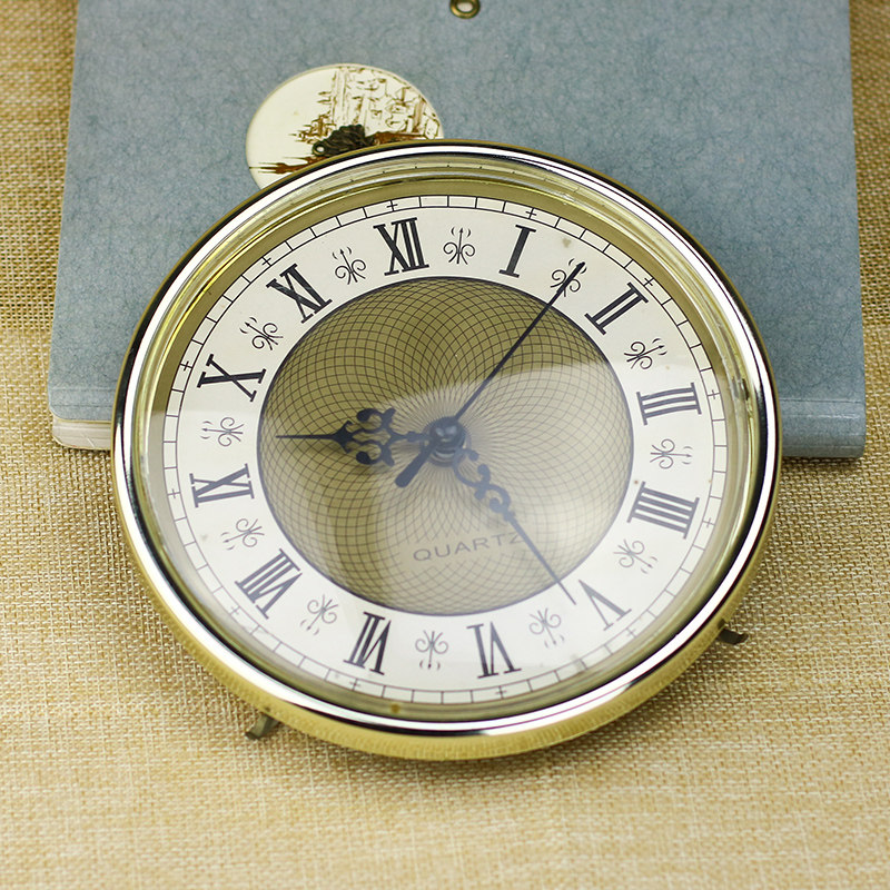 16cm工艺礼品镶嵌式欧式时间钟表头表胆家居饰品 其他规格及款式