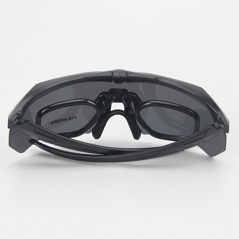 单位射击训练护目镜防暴防破片防雾镜片 防暴四镜片风镜眼镜