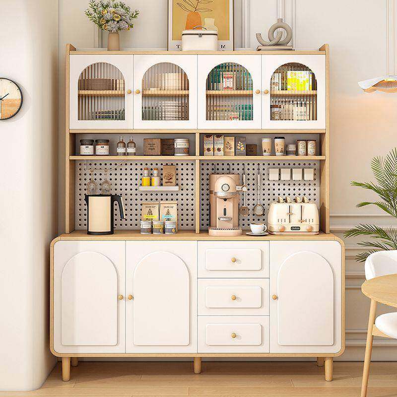 原木奶油风餐边柜靠墙一体储物柜厨房客餐厅多功能收纳置物柜酒柜,鲜花速递/花卉仿真/绿植园艺,割草机/草坪机,淘宝优惠券,粉丝福利购,淘宝优惠卷